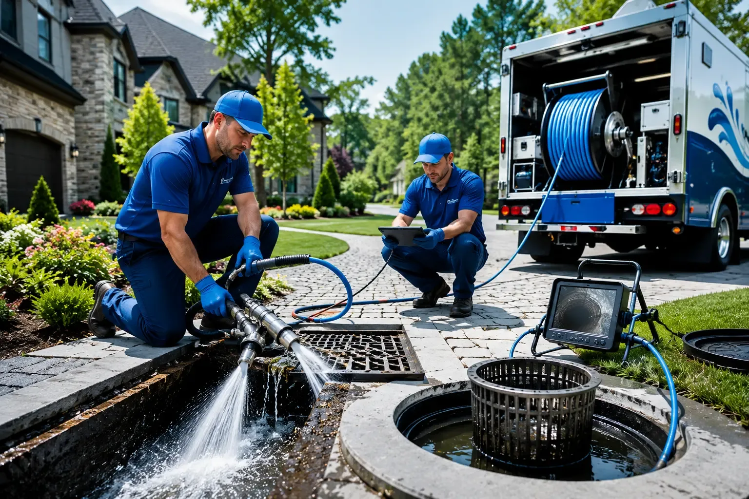 Local outdoor drain cleaning professionals in Hollenberg, KS